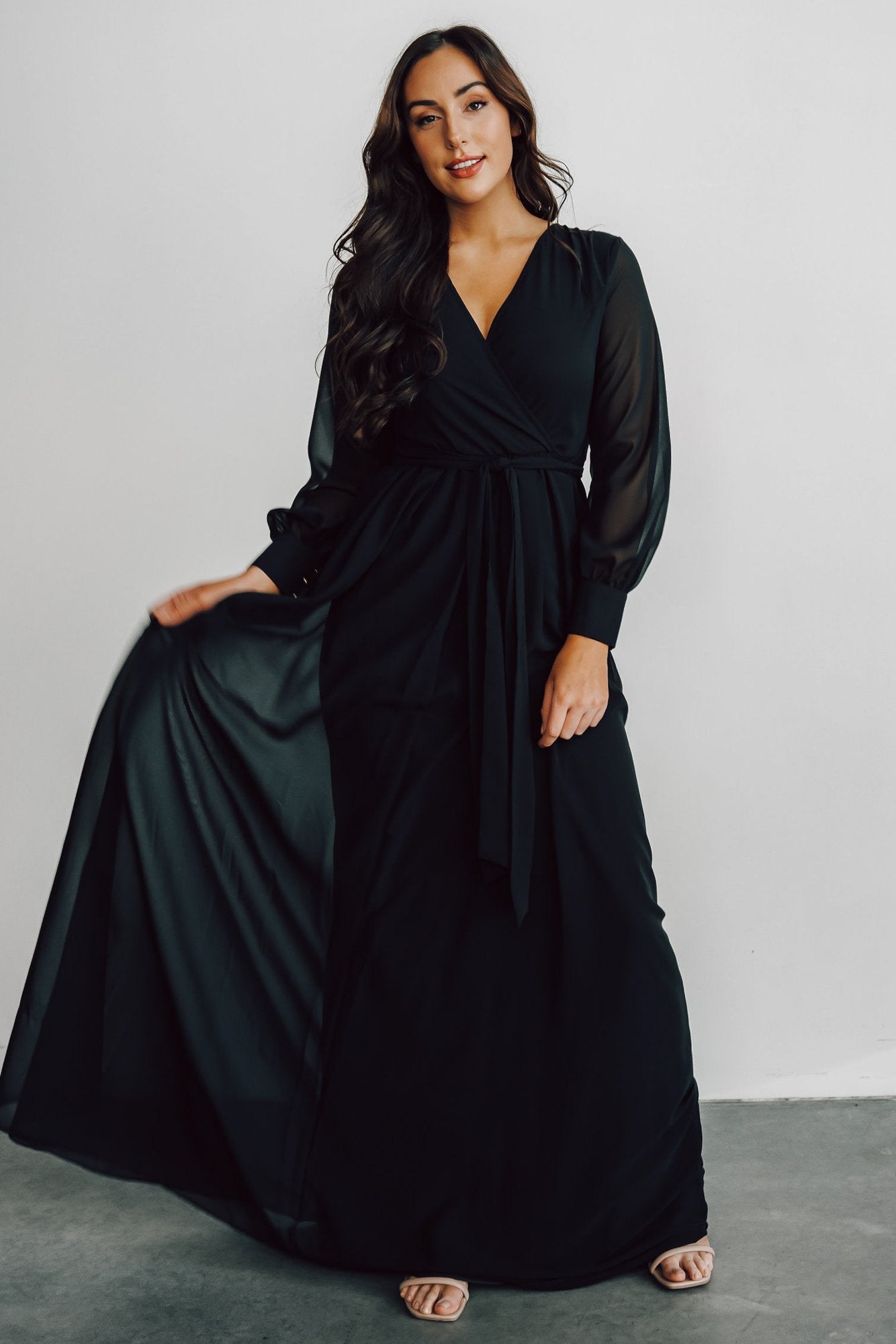Lydia Maxi Dress | Women's Black ...